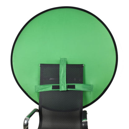 110cm EY-068 Green Background Cloth Folding ID Photo Green Screen Video Backdrop Board For E-Sports Chair - Camera Accessories by buy2fix | Online Shopping UK | buy2fix