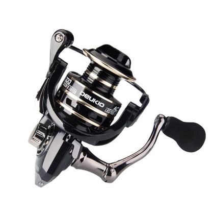 DEUKIO Fishing Wheel AC Sea Otter Fishing Supplies With All Metal Rocker, Specification: AC7000 - Fishing Reels by DEUKIO | Online Shopping UK | buy2fix