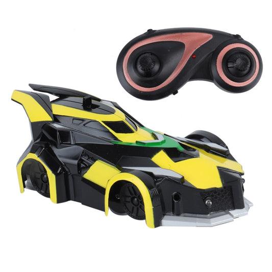 MX-08 1:24 Remote Controlling Wall Climbing Stunt Car Charging Children Drift Toy Car(Yellow) - RC Cars by buy2fix | Online Shopping UK | buy2fix