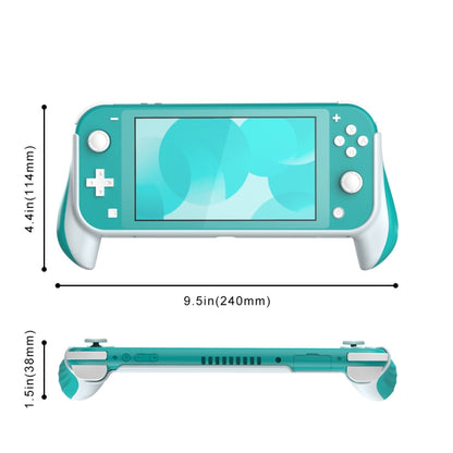 2 PCS Gamepad Grip Cover Case For Nintendo Switch Lite(Blue) - Cases by buy2fix | Online Shopping UK | buy2fix