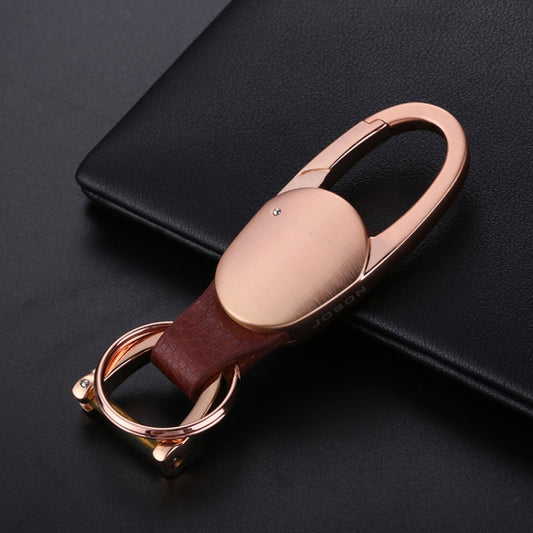 JOBON ZB-167A Horseshoe Car Keychain Men Metal Waist Hanging Keychain(Golden) - Key Rings by JOBON | Online Shopping UK | buy2fix