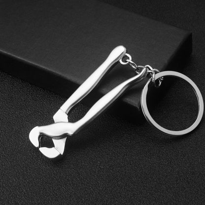 10 PCS Tool Metal Keychain Car Key Ring Pendant, Colour: H-399 Pliers - Key Rings by buy2fix | Online Shopping UK | buy2fix