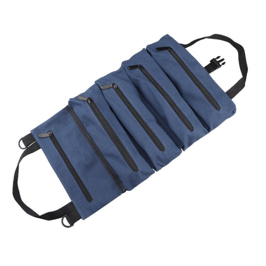 Car Canvas Tool Hanging Bag Electrician Package Car Tool Bag(Blue) - Storage Bags & Boxes by buy2fix | Online Shopping UK | buy2fix