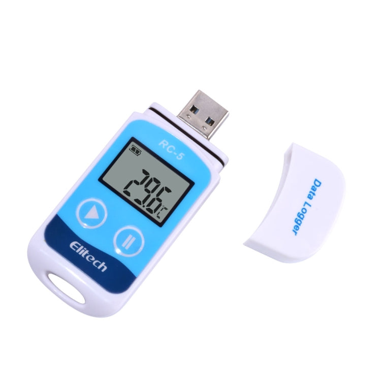 TTE35065 Digital USB Temperature Data Logger for Warehouse Storage, Refrigerated, Cold Storage and Laboratory - Home & Garden by buy2fix | Online Shopping UK | buy2fix