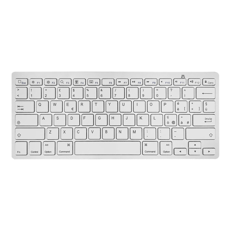 X5 Bluetooth 3.0 Wireless 78 Keys Foreign Language Small Language Keyboard(Italian) - Wireless Keyboard by buy2fix | Online Shopping UK | buy2fix