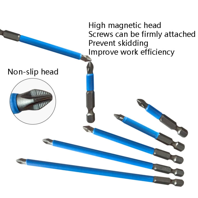 5 Sets 6 PCS 25mm Strong Magnetic Hand Drill Screwdriver Mouth Anti-Slip Screwdriver Bit - Drill & Drill Bits by buy2fix | Online Shopping UK | buy2fix