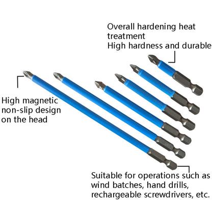 3 Sets 6 PCS 50mm Strong Magnetic Hand Drill Screwdriver Mouth Anti-Slip Screwdriver Bit - Drill & Drill Bits by buy2fix | Online Shopping UK | buy2fix