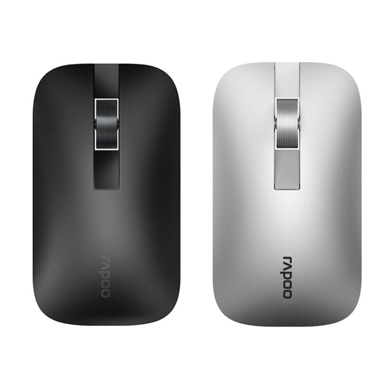 Rapoo M550 1300DPI 3 Keys Home Office Wireless Bluetooth Silent Mouse, Colour: Ordinary Version Black - Wireless Mice by Rapoo | Online Shopping UK | buy2fix