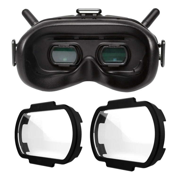 Sunnylife FV-Q9334 2 PCS Myopia Lens Nearsighted Corrective Aspherical Lens for DJI FPV Goggles V2, Colour: 600 Degree - Lens Accessories by Sunnylife | Online Shopping UK | buy2fix