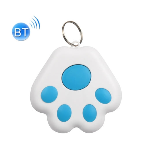 2 PCS HYC-09 Dog Paw Bluetooth Anti-Lost Device Pet Tracking Locator Keychain Smart Search Two-Way Alarm(Light Blue) - Security by buy2fix | Online Shopping UK | buy2fix