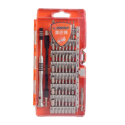 Obadun 9800 58 in 1 Screwdriver Set Manual CRV Batch Mobile Phone Disassembly Glasses Repair Tool(Orange) - Screwdriver Set by Obadun | Online Shopping UK | buy2fix