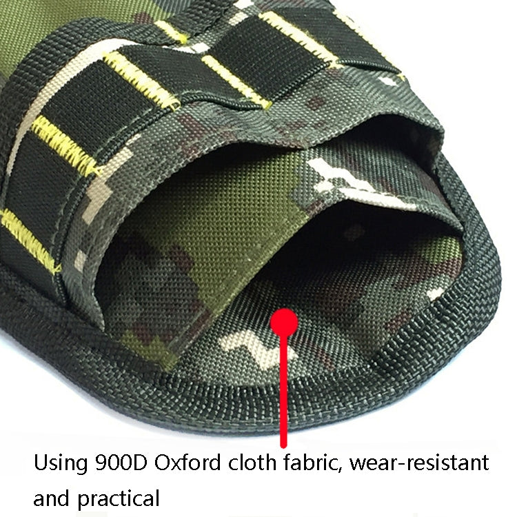 900D Oxford Cloth Kit Waist Bag Electrician Storage Bag, Specification: Black Yellow Line - Storage Bags & Boxes by buy2fix | Online Shopping UK | buy2fix