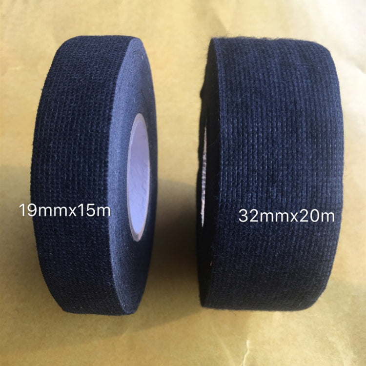 3 PCS Car Modified Wire Harness Tape Fluff Gum Insulation Electrical Tape, Specification: 19mmx15m - In Car by buy2fix | Online Shopping UK | buy2fix