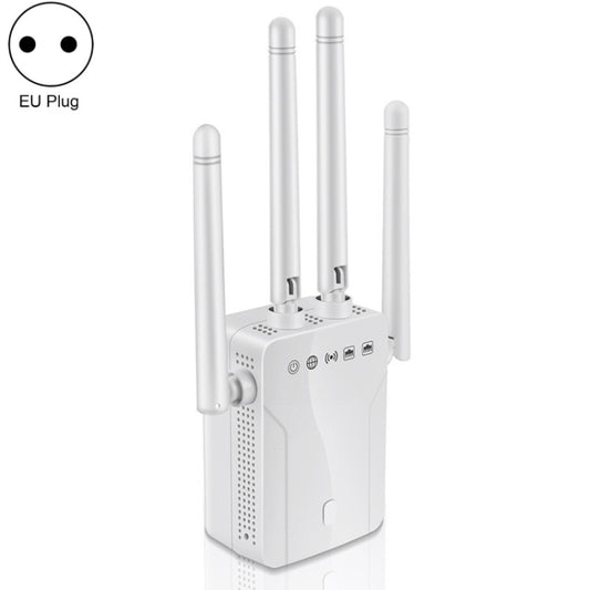 M-95B 300M Repeater WiFi Booster Wireless Signal Expansion Amplifier(White - EU Plug) - Computer & Networking by buy2fix | Online Shopping UK | buy2fix