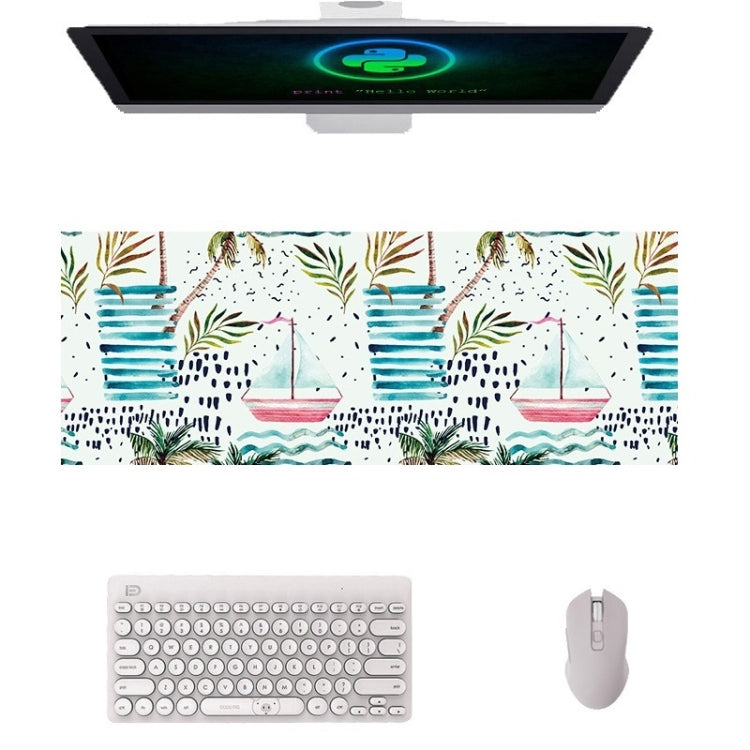 800x300x3mm Office Learning Rubber Mouse Pad Table Mat(5 Flamingo) - Mouse Pads by buy2fix | Online Shopping UK | buy2fix