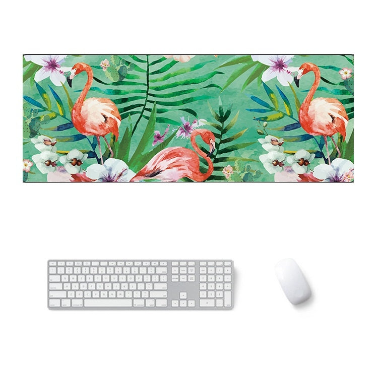 900x400x5mm Office Learning Rubber Mouse Pad Table Mat(6 Flamingo) - Mouse Pads by buy2fix | Online Shopping UK | buy2fix