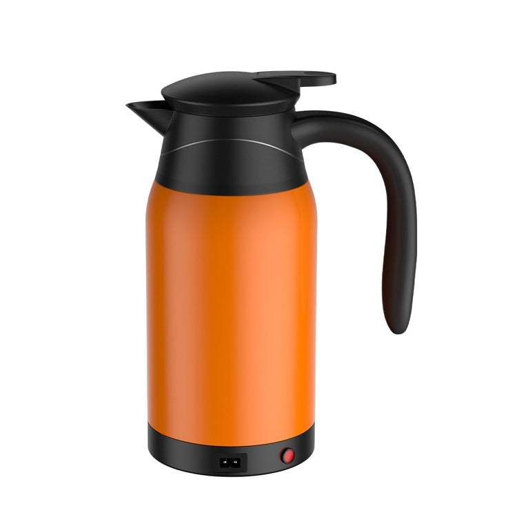 Car Heating Cup Electric Heating Cup Kettle(24V Warm Orange) - In Car by buy2fix | Online Shopping UK | buy2fix