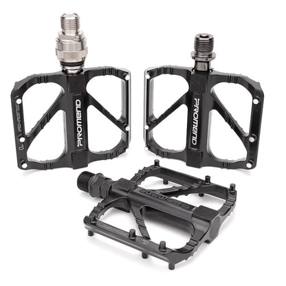 PD-R67Q 1 Pair PROMEND Bicycle Pedal Road Bike Aluminum Alloy Bearing Quick Release Folding Pedal - Pedals by PROMEND | Online Shopping UK | buy2fix