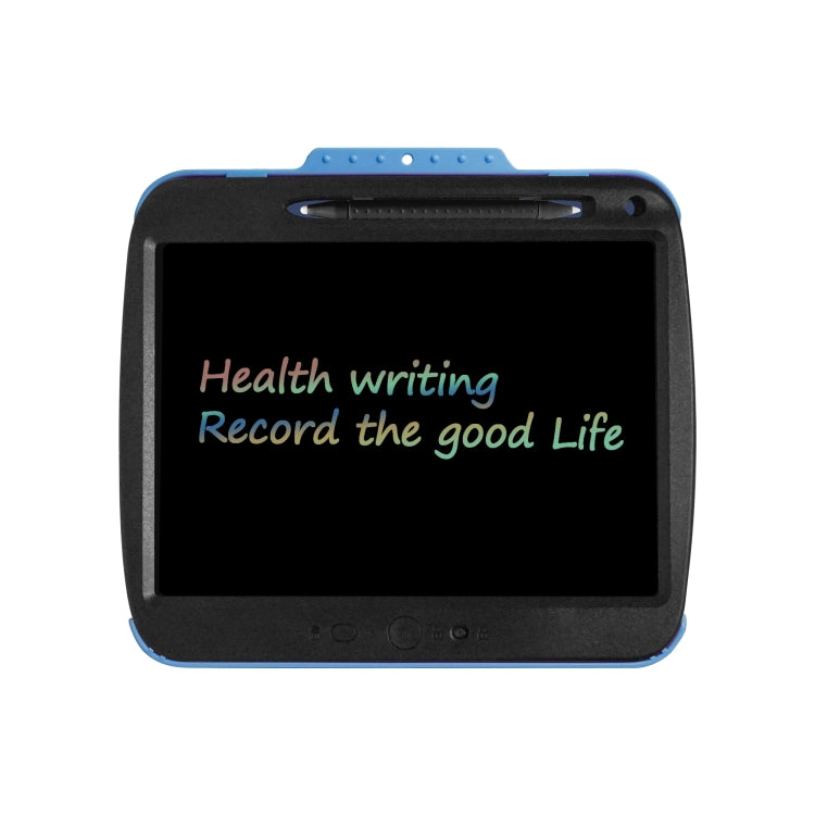 9 Inch Charging LCD Copy Writing Panel Transparent Electronic Writing Board, Specification: Colorful Lines (Black) -  by buy2fix | Online Shopping UK | buy2fix