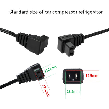 Car Compressor Refrigerator Line 12/24V Semiconductor Refrigerator Power Cord Cigarette Lighter Line, Specification: With Switch 4m - In Car by buy2fix | Online Shopping UK | buy2fix