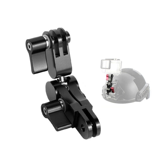 Aluminium Alloy 360 Degree Rotating Mount Adapter Adjustable Arm Connector for GoPro Hero11 Black / HERO10 Black /9 Black /8 Black /7 /6 /5 /5 Session /4 Session /4 /3+ /3 /2 /1, DJI Osmo Action and Other Action Cameras(Black) - DJI & GoPro Accessories by buy2fix | Online Shopping UK | buy2fix