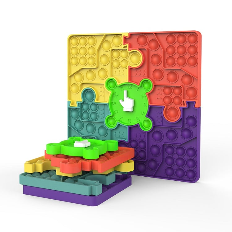 Silicone Desktop Puzzle Decompression Toy, Specification: Chessboard - Squeeze Toys by buy2fix | Online Shopping UK | buy2fix