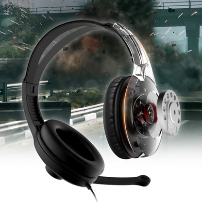 Edifier K800 Desktop Computer Gaming Headset with Microphone, Cable Length: 2m, Style:Single Hole - Multimedia Headset by Edifier | Online Shopping UK | buy2fix