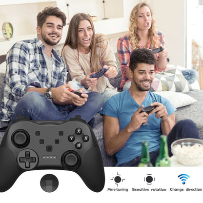 MB-S819 Wireless Bluetooth Game Console Handle With Wake-Up Vibrating Gyroscope For Nintendo Switch(Black) - Gamepads by buy2fix | Online Shopping UK | buy2fix