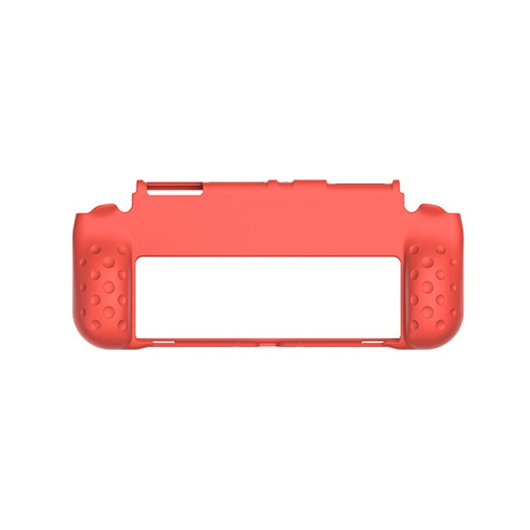 DOBE TNS-1142 Anti-Slip Anti-Fall Game Console Soft Shell Protective Cover For Nintendo Switch OLED(Red) - Cases by DOBE | Online Shopping UK | buy2fix