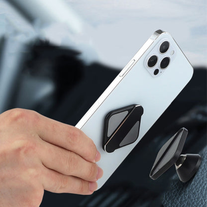 Aluminum Alloy Car Mobile Phone Bracket Portable Phone Desktop Folding Frame(Silver) - In Car by buy2fix | Online Shopping UK | buy2fix