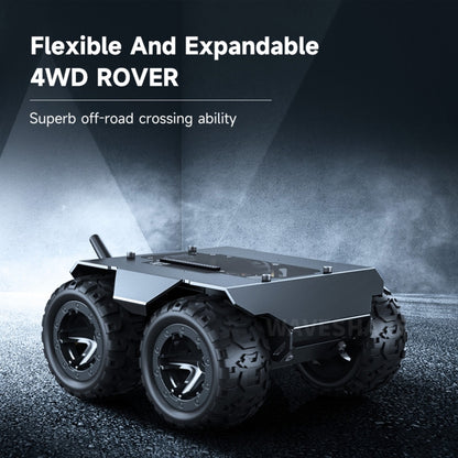 Waveshare WAVE ROVER Flexible Expandable 4WD Mobile Robot Chassis, Onboard ESP32 Module(US Plug) - Robotics Accessories by Waveshare | Online Shopping UK | buy2fix