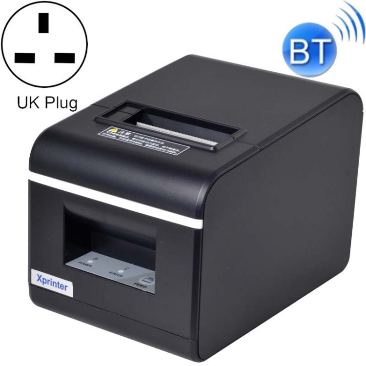 Xprinter XP-Q90EC 58mm Portable Express List Receipt Thermal Printer, Style:USB+Bluetooth(UK Plug) - Consumer Electronics by Xprinter | Online Shopping UK | buy2fix