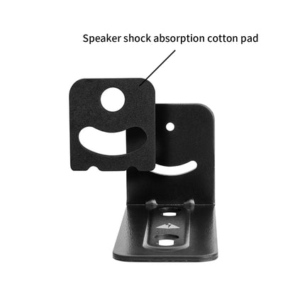 Universal Wall Bracket Non-Slip Storage Bracket for Long Strip Speaker(Black) - Apple Accessories by buy2fix | Online Shopping UK | buy2fix