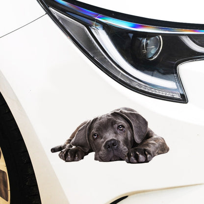 Style 4 Large 3D Simulation Dog Car Stickers Rain-Proof Sunscreen Car Sticker Scratch Shaving Decoration Stickers - In Car by buy2fix | Online Shopping UK | buy2fix