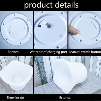 ES-IC014 Waterproof LED Luminous Ice Bucket For Bars, US Plug, Size: 27x27x30cm - Novelty Lighting by buy2fix | Online Shopping UK | buy2fix