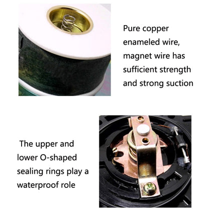 Automobile Electromagnetic Power Switch, Rated voltage: 12V (Copper) - In Car by buy2fix | Online Shopping UK | buy2fix