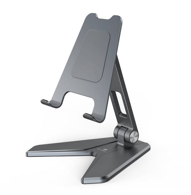 Boneruy P25 Aluminum Alloy Mobile Phone Tablet PC Stand,Style: Mobile Phone Gray - Desktop Holder by BONERUY | Online Shopping UK | buy2fix