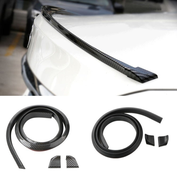 Car Universal Tail Paste Top Wing, Specification: 4.5cm Matte Black - In Car by buy2fix | Online Shopping UK | buy2fix