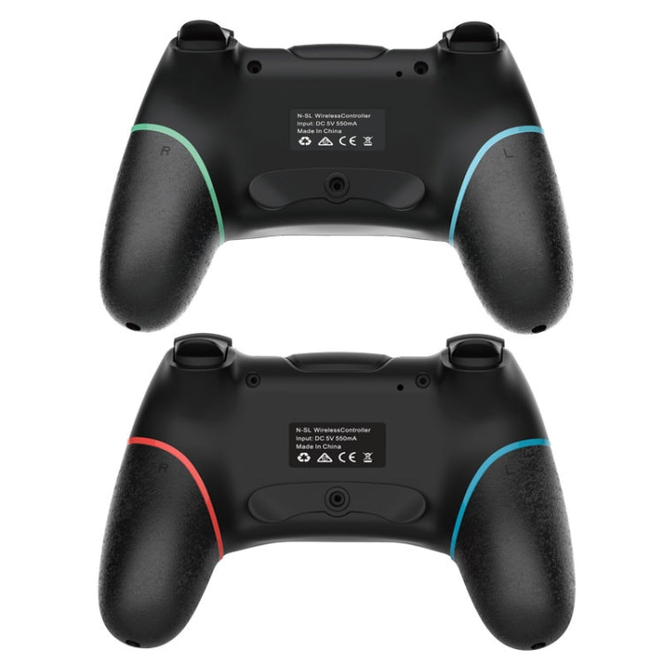 Wireless Bluetooth Gamepad With Macro Programming For Switch Pro, Product color: Left Blue Right Green - Gamepads by buy2fix | Online Shopping UK | buy2fix