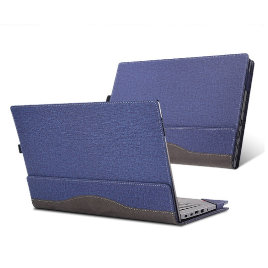 Laptop Leather Anti-Fall Protective Case For HP Envy X360 13-Ag Ar(Navy Blue) - 13.3 inch by buy2fix | Online Shopping UK | buy2fix