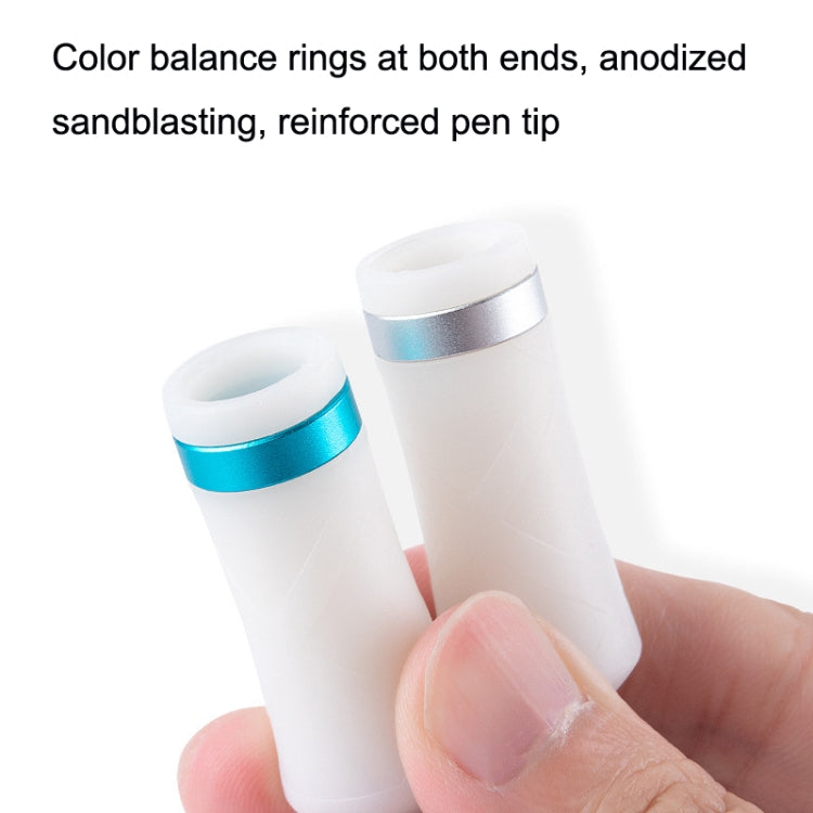 3 PCS Beginners Non-slip Wear-resistant Portable Rotating Pen(White + Red) - Fidget Cube by buy2fix | Online Shopping UK | buy2fix