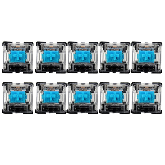 10 PCS Gateron G Shaft Black Bottom Transparent Shaft Cover Axis Switch, Style: G3 Foot (Blue Shaft) - Other by Gateron | Online Shopping UK | buy2fix