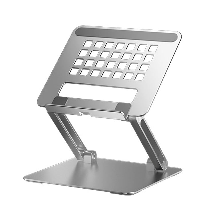 Tablet Desktop Portable Aluminum Alloy Bracket(Silver) - Desktop Holder by buy2fix | Online Shopping UK | buy2fix