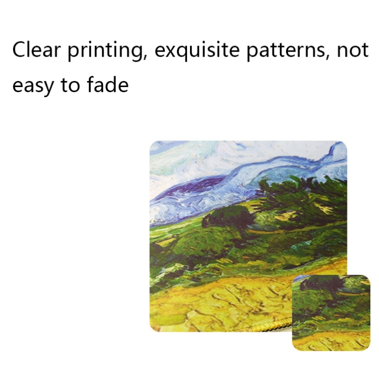 400x900x2mm Locked Am002 Large Oil Painting Desk Rubber Mouse Pad(Wheat Field) - Mouse Pads by buy2fix | Online Shopping UK | buy2fix