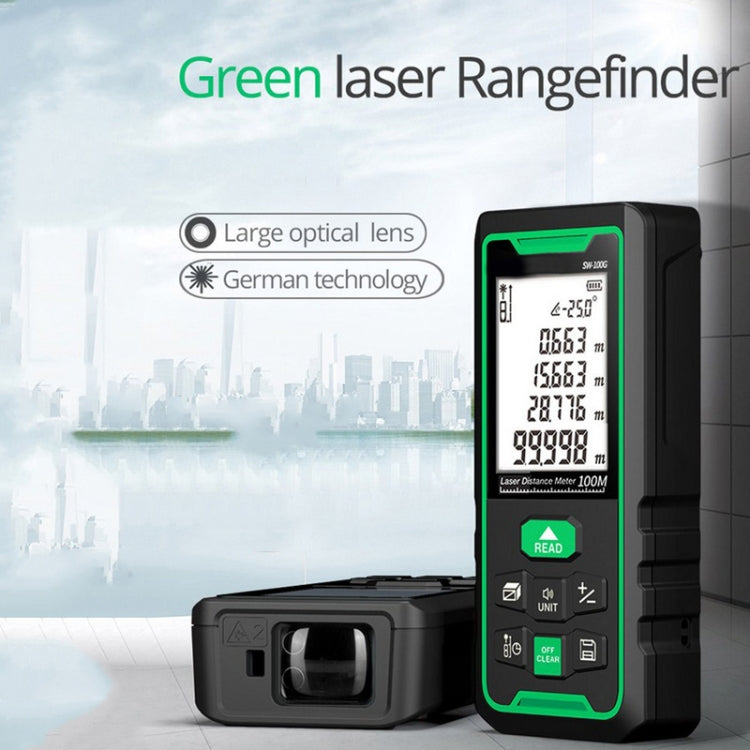 SNDWAY SW50G High-precision Indoor and Outdoor Green Laser Rangefinder, Distance: 50m - Consumer Electronics by SNDWAY | Online Shopping UK | buy2fix