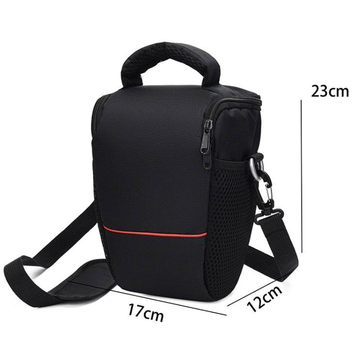 Byk-1683 Triangular Waterproof and Wear-resistant Camera Bag(Red) - Camera Accessories by buy2fix | Online Shopping UK | buy2fix