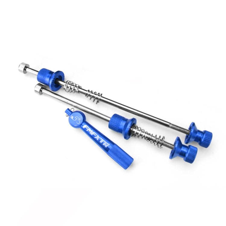 FMFXTR Mountain Bicycles Flower Drum Fast Disassembly Rod(Blue) - Outdoor & Sports by FMFXTR | Online Shopping UK | buy2fix