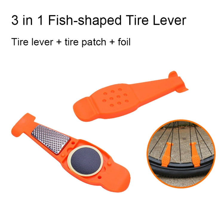Multifunctional Bicycle Tire Changing Tool, Color: Green+5 Tire Patches - Outdoor & Sports by buy2fix | Online Shopping UK | buy2fix
