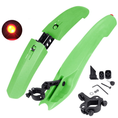 2632 Bicycle Quick Release Mudguards, Style: Widened (Green) - Outdoor & Sports by buy2fix | Online Shopping UK | buy2fix