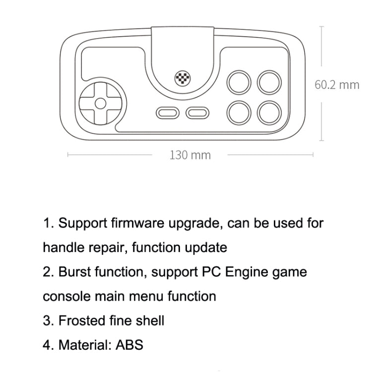 8Bitdo PCE2.4G Wireless Gamepad For Switch(Dark Gray) - Gamepads by 8Bitdo | Online Shopping UK | buy2fix